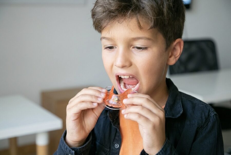 Orthodontiepraktijk Ortho Billet Activator beugel kind